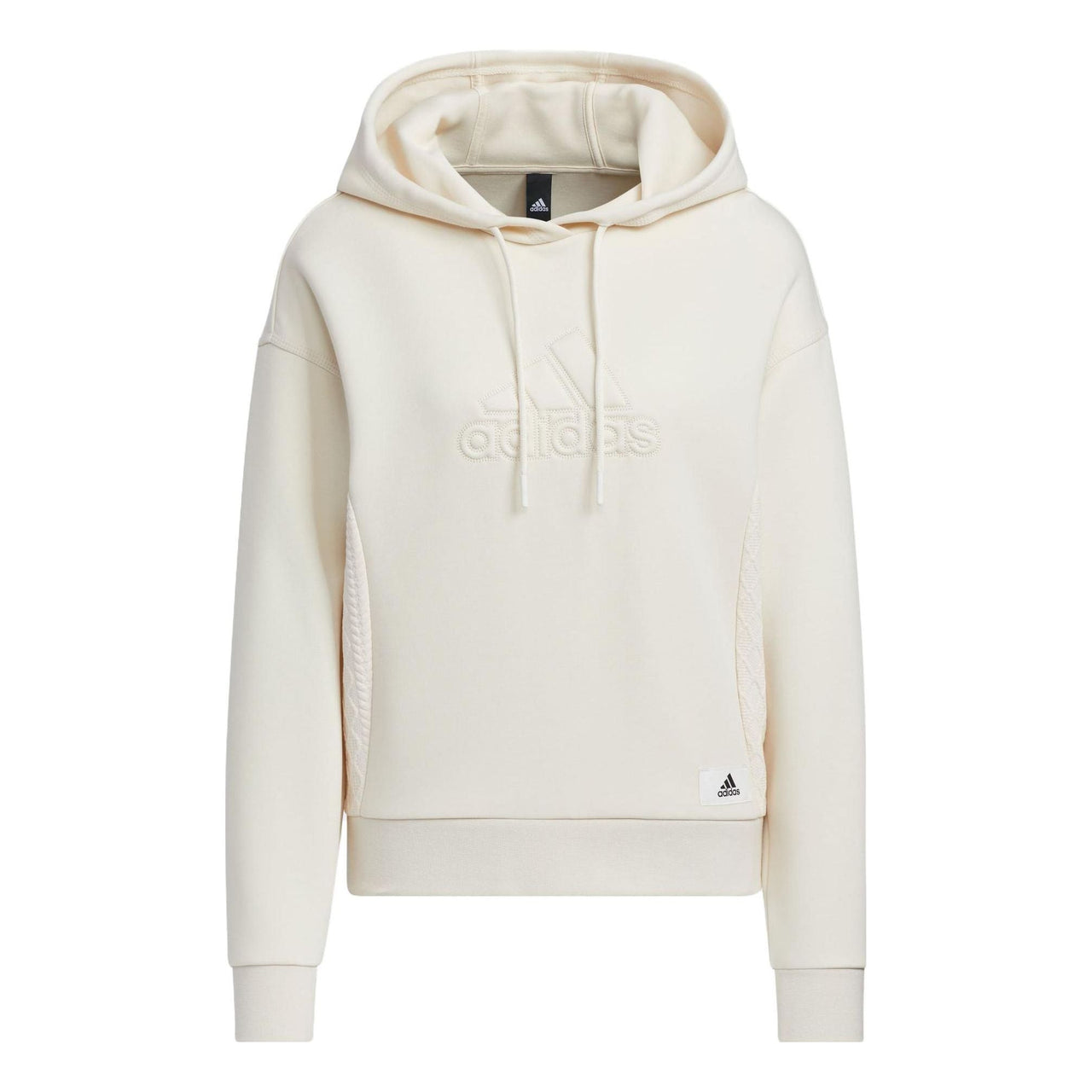 (WMNS) adidas Lounge Hooded Sweatshirt 'Off White' IP0756