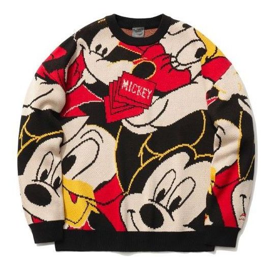 Li-Ning x Disney Graphic Crew Neck Sweater 'Multi-Color' AMBR002-1