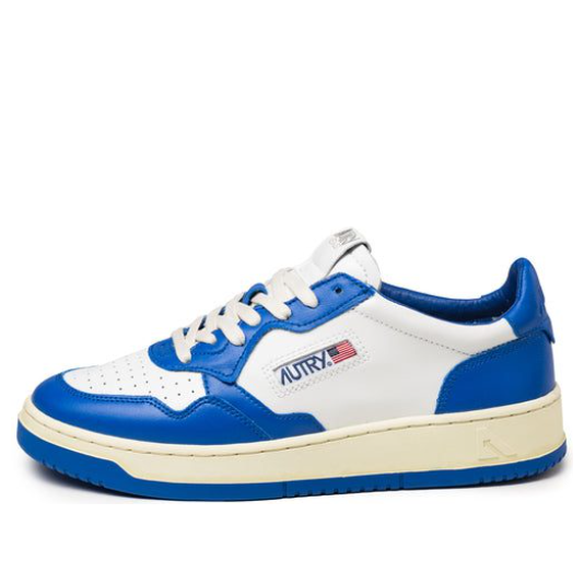 Autry Medalist Leather Low 'Azure White' AULM-WB15