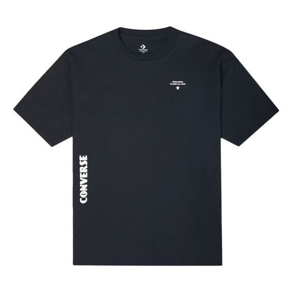 Converse Worldwide Class T-Shirt 'Black' 10021508-A01