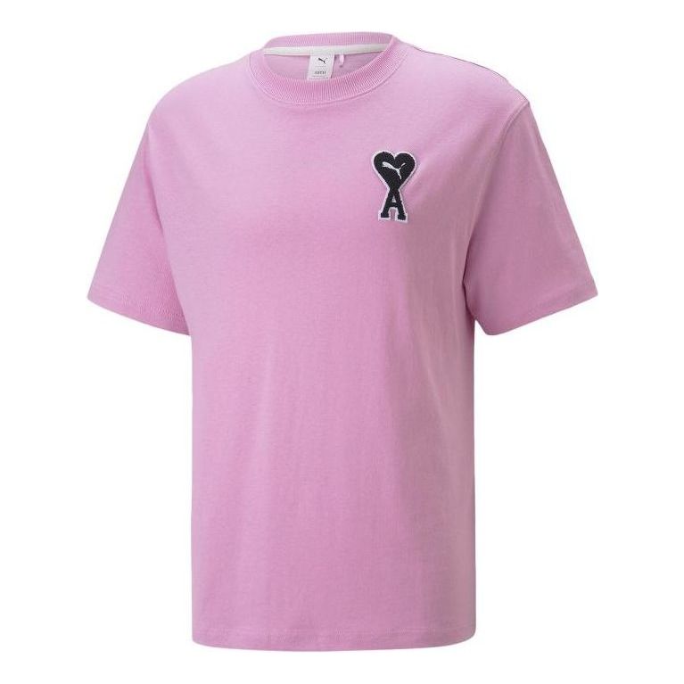 PUMA X Ami Tee 'Pink' 535992-88