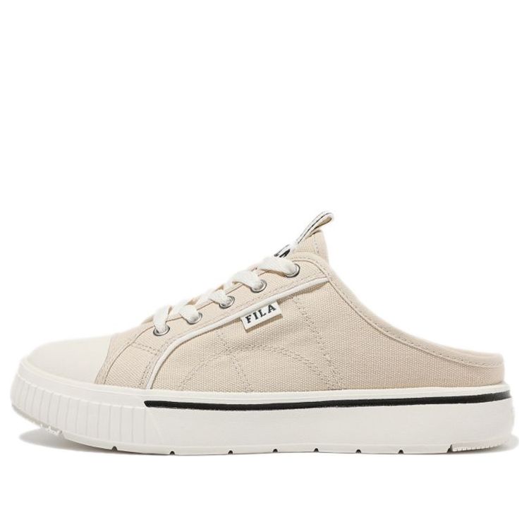 FILA Unisex Low-Top Slip-on Sneakers Khaki 1TM01782E_920
