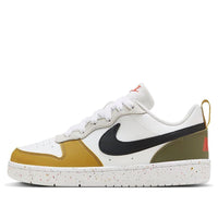 (GS) Nike Court Borough Low Recraft 'White Olive Tan' HF0744-109