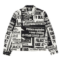 Palace SS22 Tabloid Denim Jacket 'Black' P23SHT002
