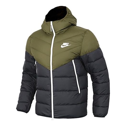 Nike Sportswear Windrunner Down Fill 'Green Black' 928834-395