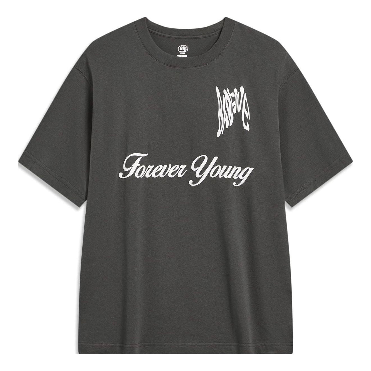 Li-Ning BadFive Graphic T-shirt 'Washed Black' AHST917-2
