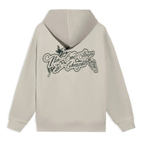 Li-Ning BadFive Sports Basketball Series Printing Hoodie 'Beige Black' AWDRH61-4