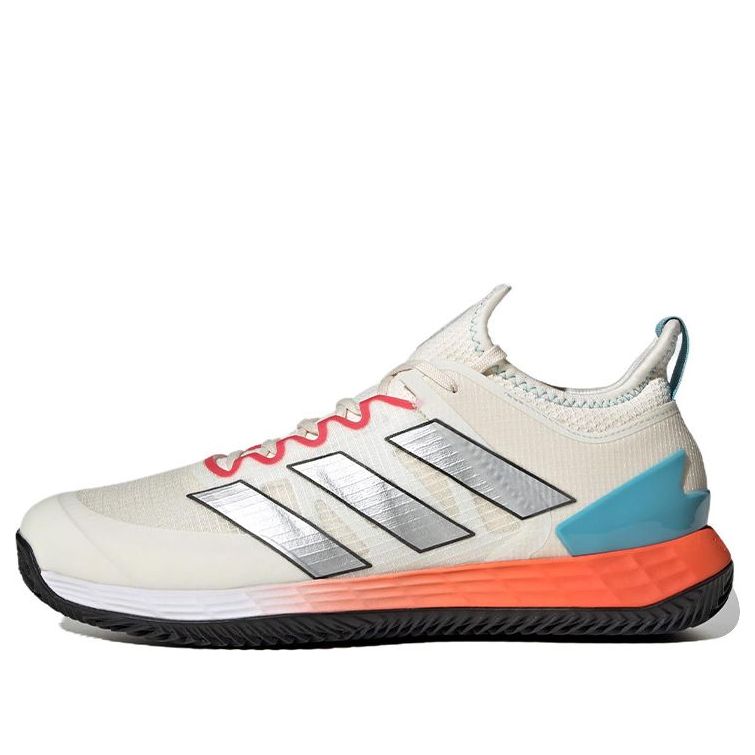 adidas Adizero Ubersonic 4 Clay Court Tennis Shoes 'White Silver Metallic Preloved Blue' HQ5930