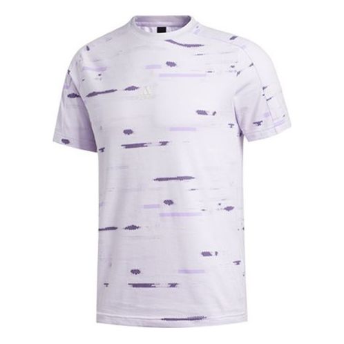 Men's adidas Jaq Printing Short Sleeve White T-Shirt FT2775