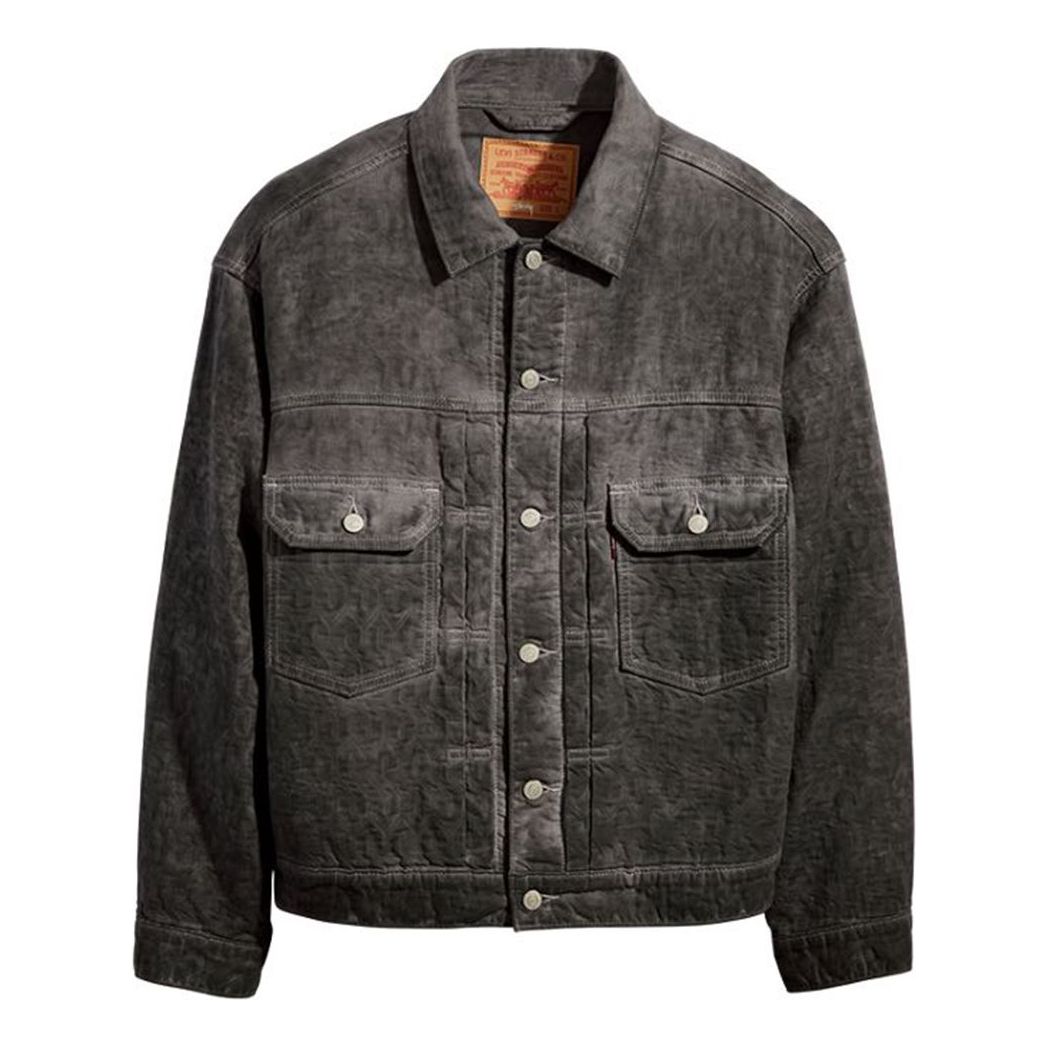 Stussy x Levi's Dyed Jacquard Jacket 'Black' A5216-0002
