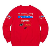 Supreme x Honda Fox Racing Crewneck 'Red' SUP-FW19-593