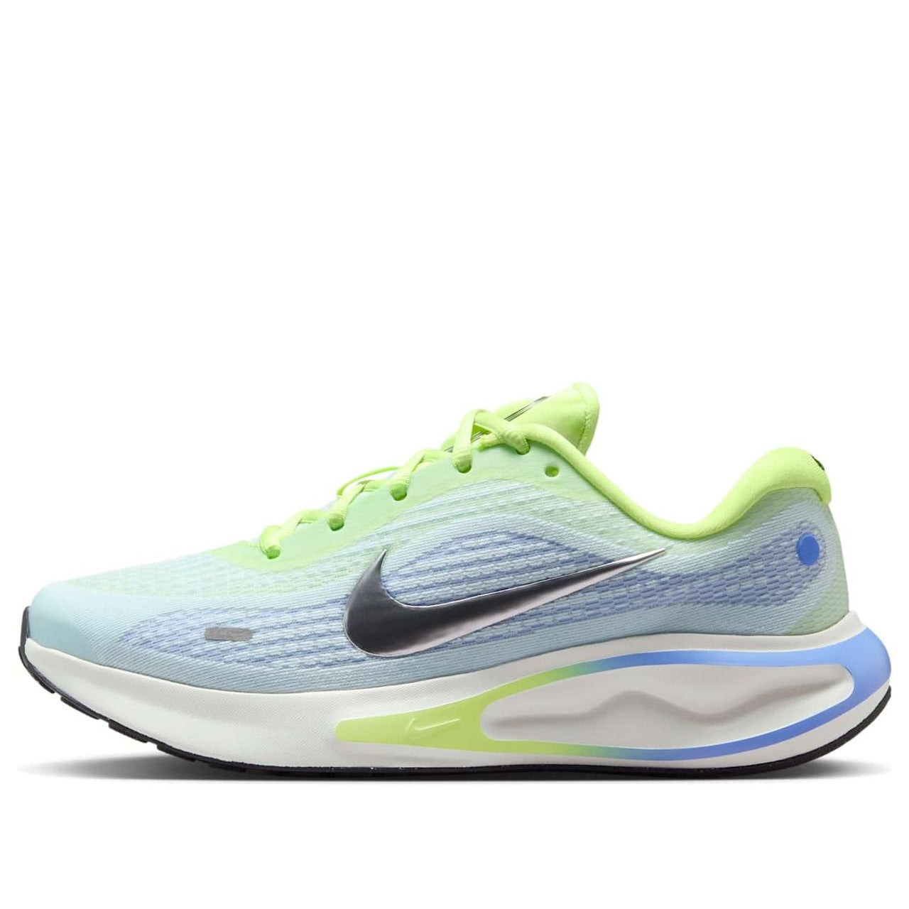 (WMNS) Nike Journey Run 'Light Lemon Twist Glacier Blue Silver' FJ7765-700