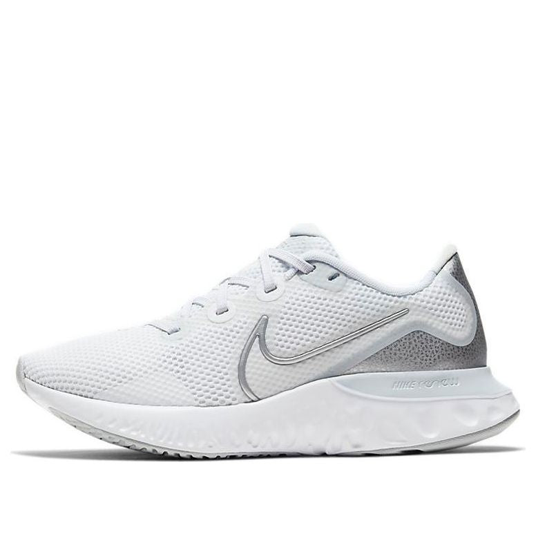 (WMNS) Nike Renew Run 'White Metallic Silver' CK6360-003