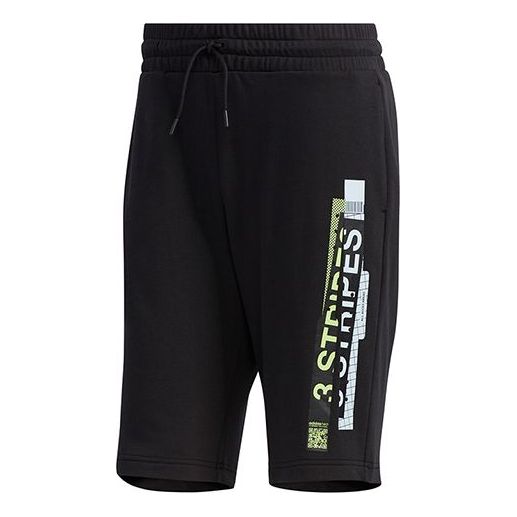 adidas neo M Faves Short 1 Printing Shorts Black FP7299