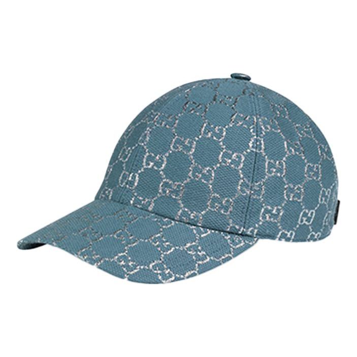Gucci GG Lam Baseball Hat 'Blue' 631953-3HK75-4660