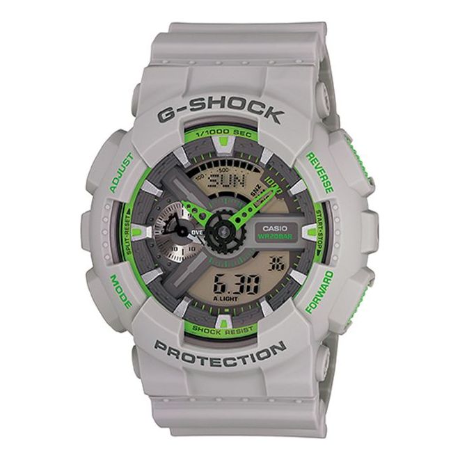 CASIO G-Shock Analog-Digital 'Grey' GA-110TS-8A3