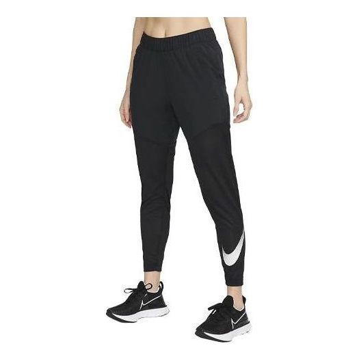 (WMNS) Nike Dri-FIT Swoosh Run 'Black' DX0955-010