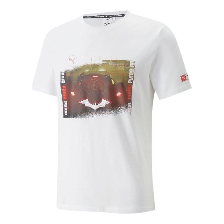 PUMA X Batman Graphic Tee 'White' 534727-02