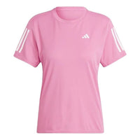 (WMNS) adidas Own the Run T-Shirt Asia Sizing 'Pink' IL4128