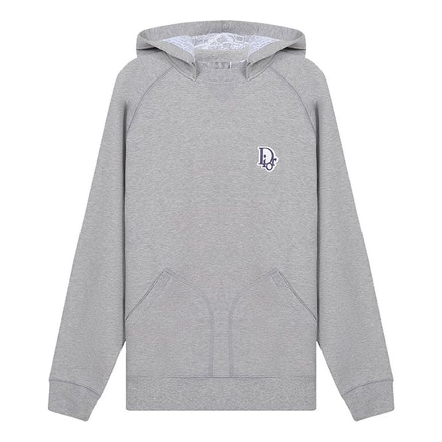 Men's DIOR SS21 Cotton Large Version Gray 113J636A0692-880