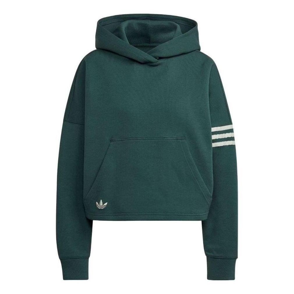 (WMNS) adidas Adicolor Neuclassics Hoodie 'Mineral Green' HS6772