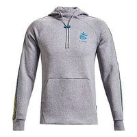 Under Armour Curry Long Sleeve Hoodie 'Grey Blue' 1366626-011
