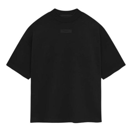 Fear of God Essentials SS24 drop2 Crewneck T-Shirt 'Jet Black' 125SP244194F