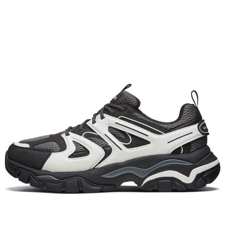 Skechers RX FIT Stak Ultra Treso Casual Shoes Black/White 66255-BKW
