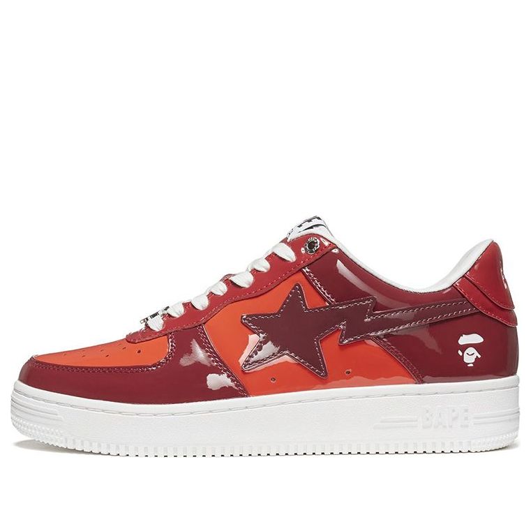 A Bathing Ape Bape Sta 'Burgundy Red Orange' 1H20-191-046-RED