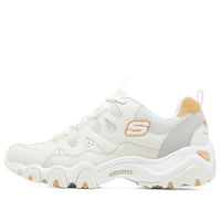 Skechers D'lites 2.0 'White Grey Yellow' 894128-OFWT