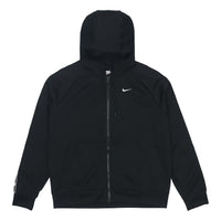 (WMNS) Nike Side Logo Zipper Hooded Jacket Black BV3448-010