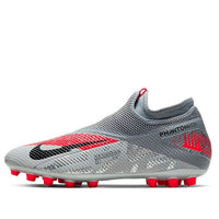 Nike Phantom Vision 2 Academy DF AG 'Grey Red' CD4155-906