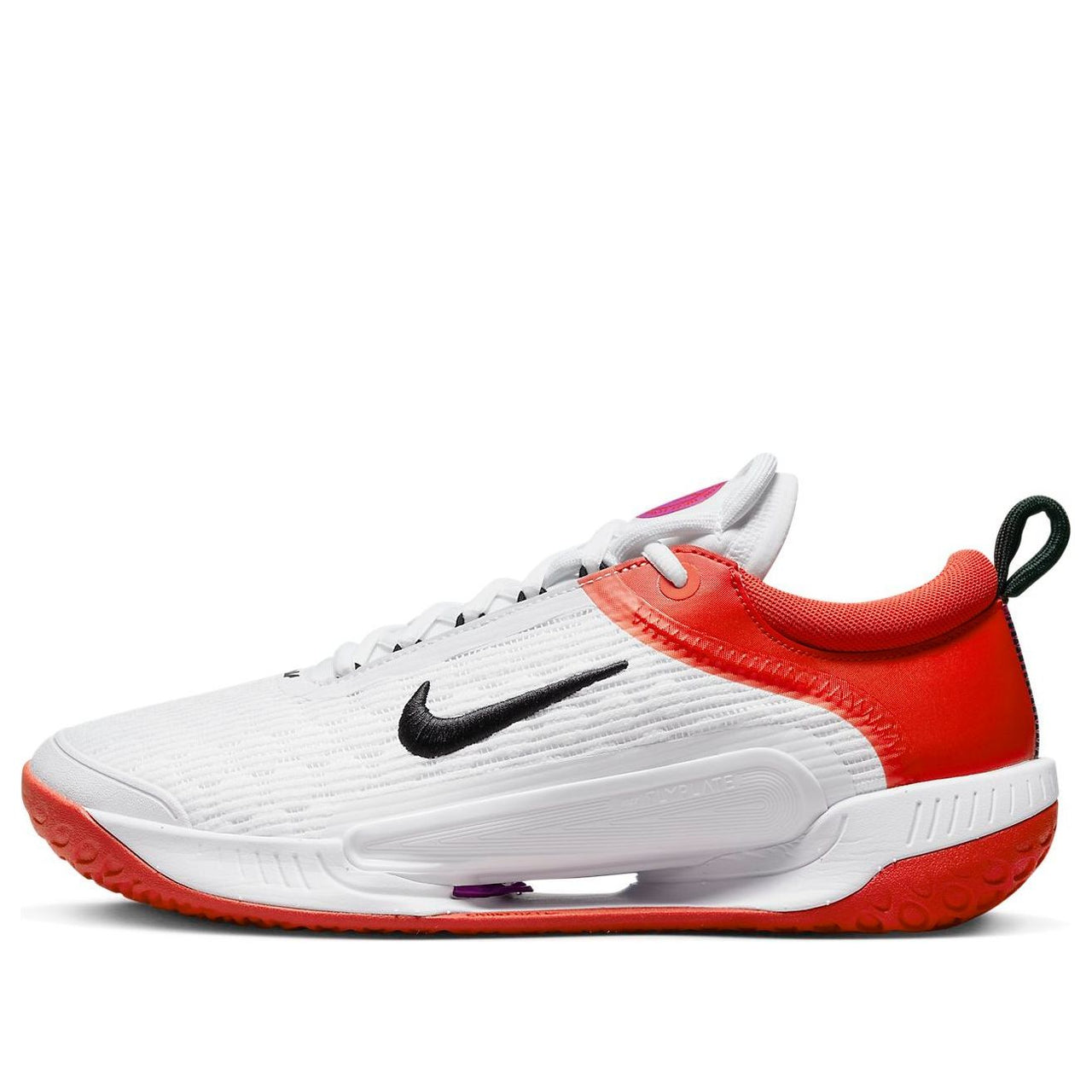 Nike Court Air Zoom NXT Hard Court Tennis Shoes 'White Picante Red' DV3276-100