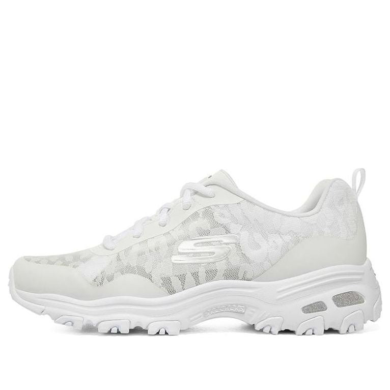 (WMNS) Skechers D Lites 1.0 Low-Top Sneakers 'Cream White' 896027-WHT
