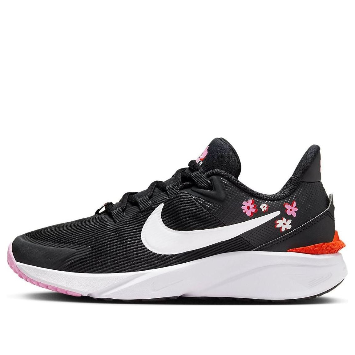 (GS) Nike Star Runner 4 NN SE 'Black Pink Red' FJ8077-001