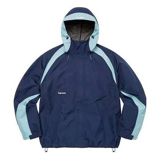 Supreme Gore-Tex Paclite Jacket 'Navy Teal' SUP-SS22-079