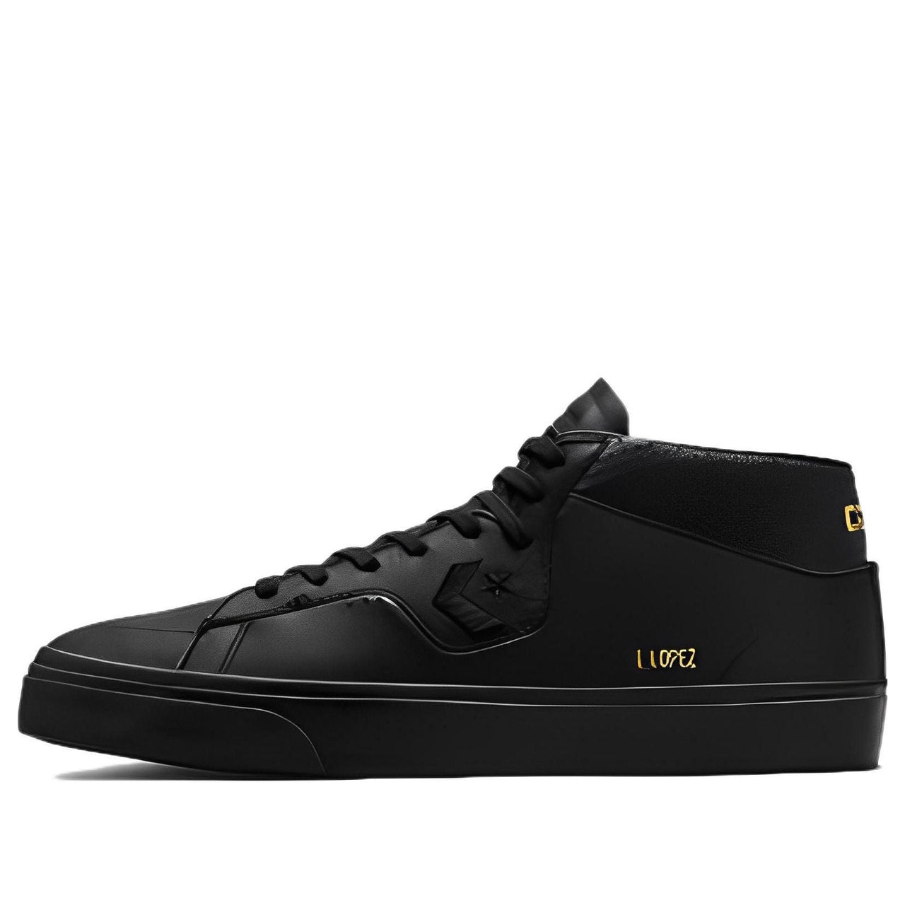Converse Louie Lopez Pro Mid 'Mono Leather - Triple Black' A05089C