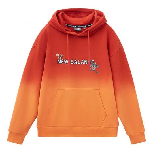 New Balance x JHI Crossover Athleisure Casual Sports Gradient Contrasting Colors Printing Logo Orange NCA89013-ORG