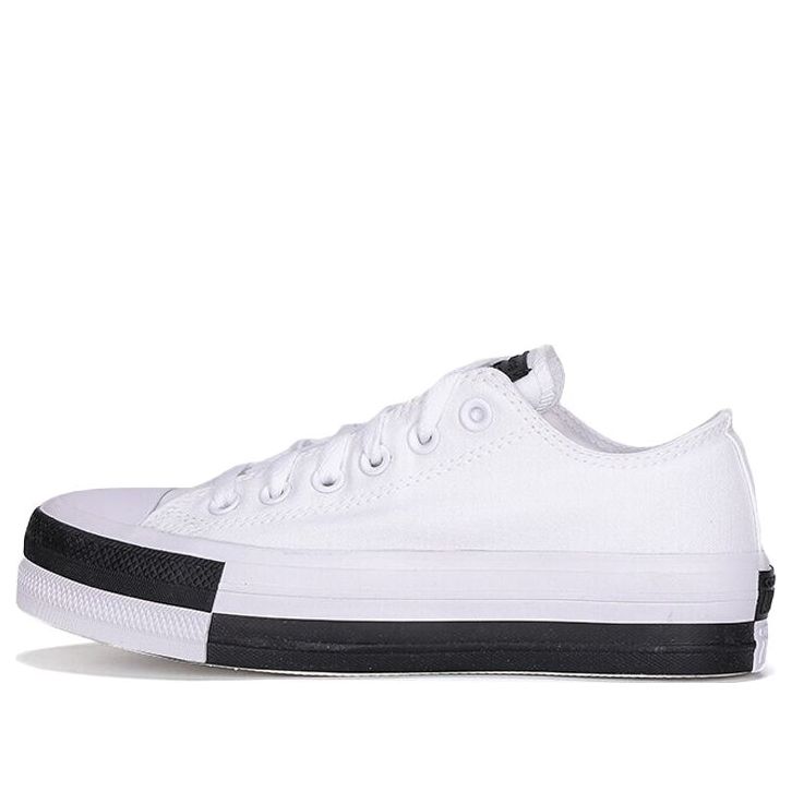 (WMNS) Converse Chuck Taylor All Star Black White Sneakers 568656C