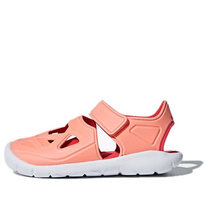 (PS) adidas Fortaswim 2 C Velcro Sports Pink Sandals DB2533