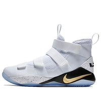 Nike Lebron Soldier XI EP 'White Metallic Gold Black' 897645-101