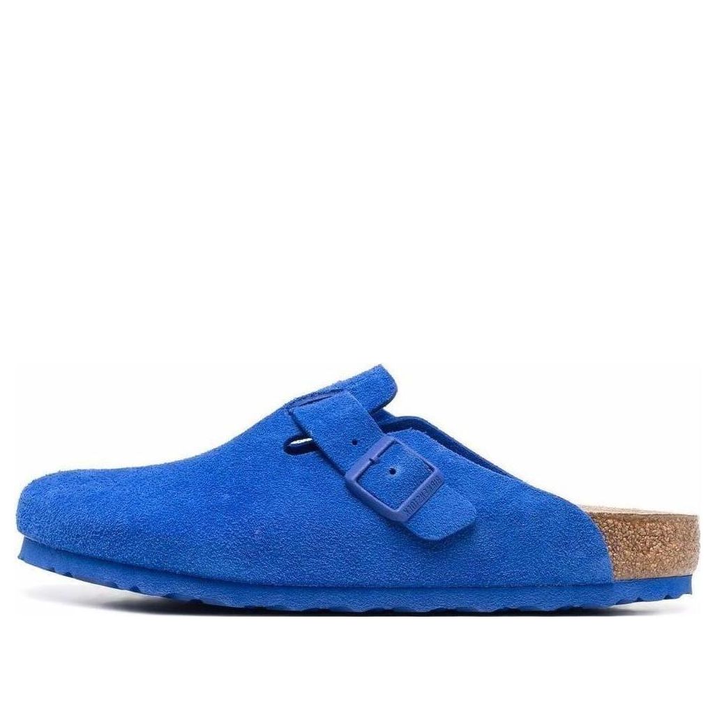 Birkenstock Boston Suede Leather 'Ultra Blue' 1022556