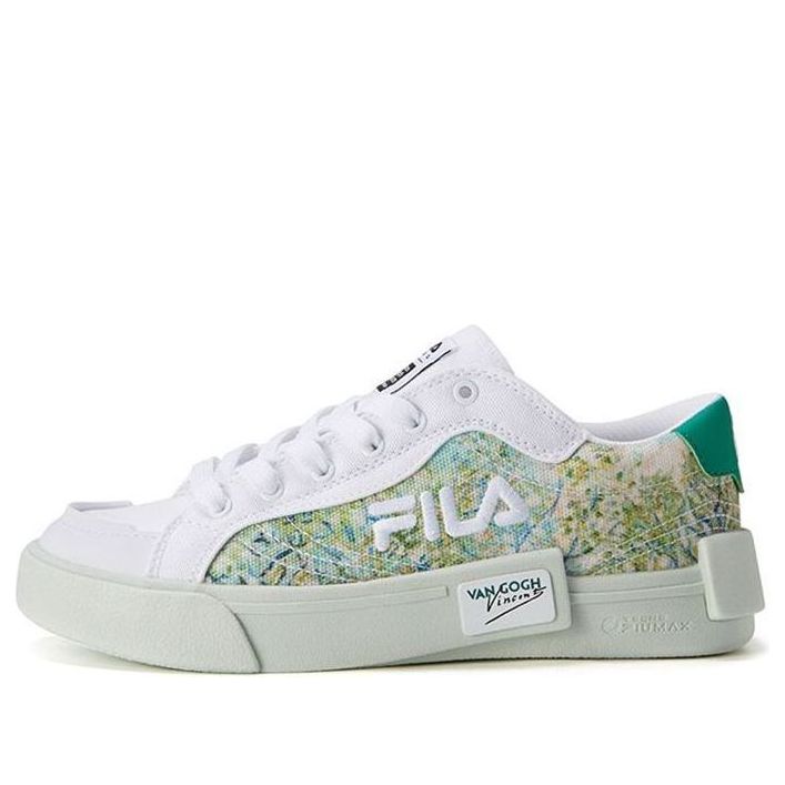 (GS) FILA x Van Gogh Skate Shoes 'Green White' K15B224305FWG