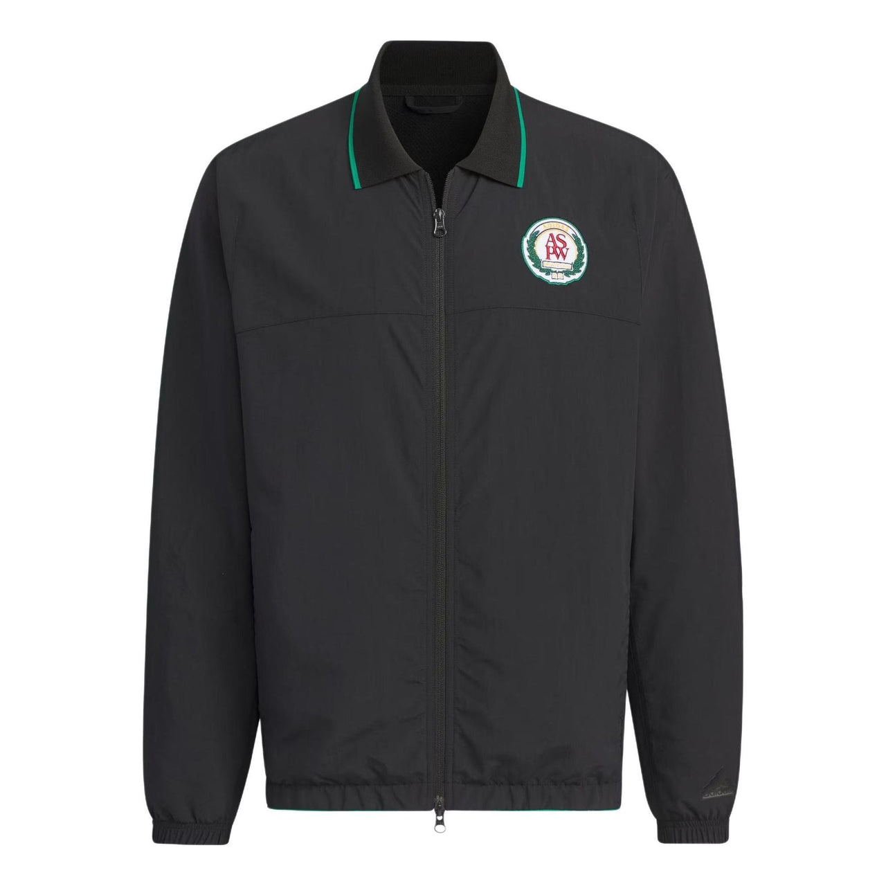 adidas Verbiage Woven Jacket Asia Sizing 'Black' JI6457