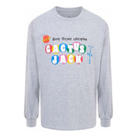 Travis Scott x McDonalds FW22 CJ Live From Utopia L/S T-shirt 'Grey' CJMD-LS131