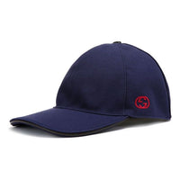 GUCCI Double g cap Blue 387554-4H010-4000