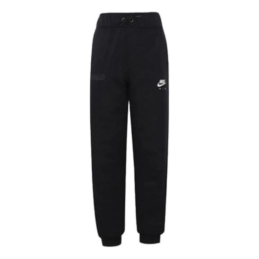 (GS) Nike Reflective Logo Printing Bundle Feet Sports Pants/Trousers/Joggers Boy Black DM8113-010