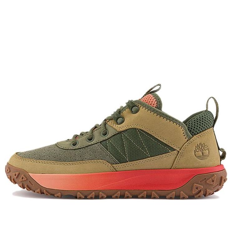 (WMNS) Timberland Greenstride Motion 6 Low Waterproof Hiking Boots 'Beige Nubuck' A2AVJEN7