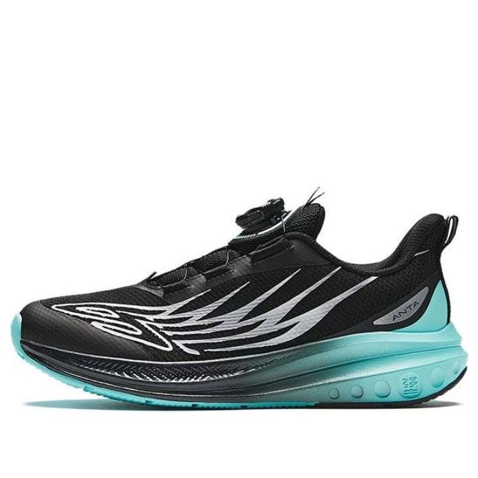 (GS) ANTA Running Shoes 'Black Blue' 312345530-4