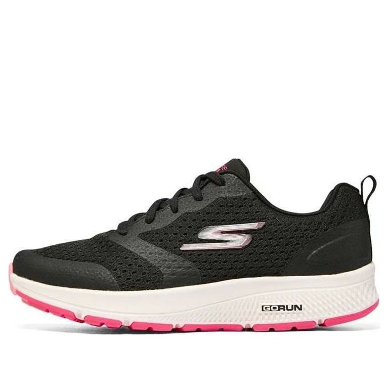 (WMNS) Skechers Go Run Consistent 'Black White Pink' 128277-BKPK